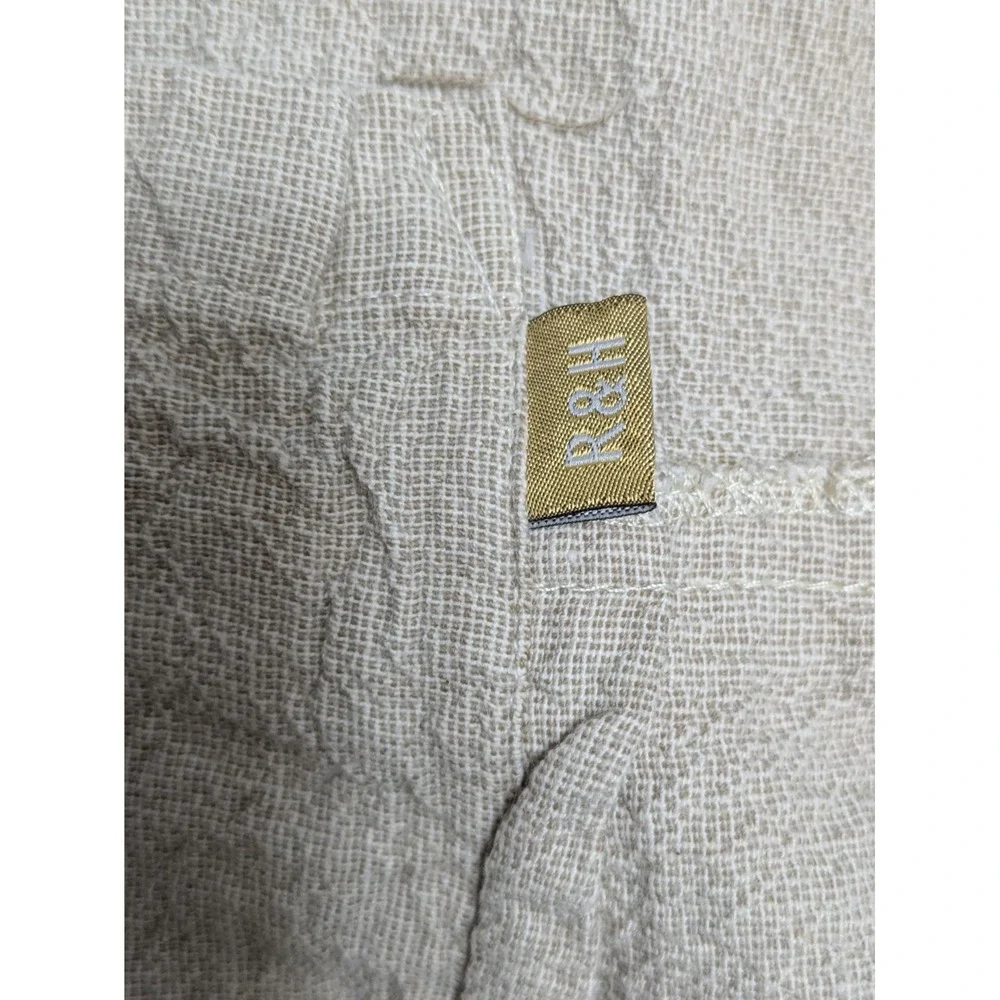 RAINE & HUMBLE Pinafore Apron Brown Taupe Tan Beige Cross Back Modest Baking